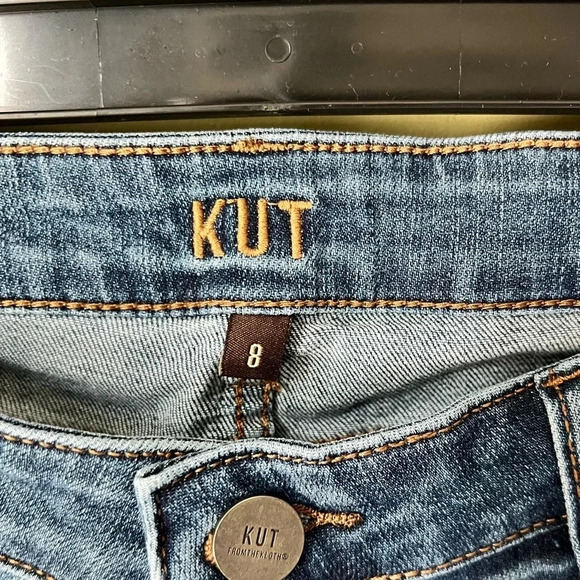 Kut from the Kloth Blue Ankle Jeans - Picture 4 of 8